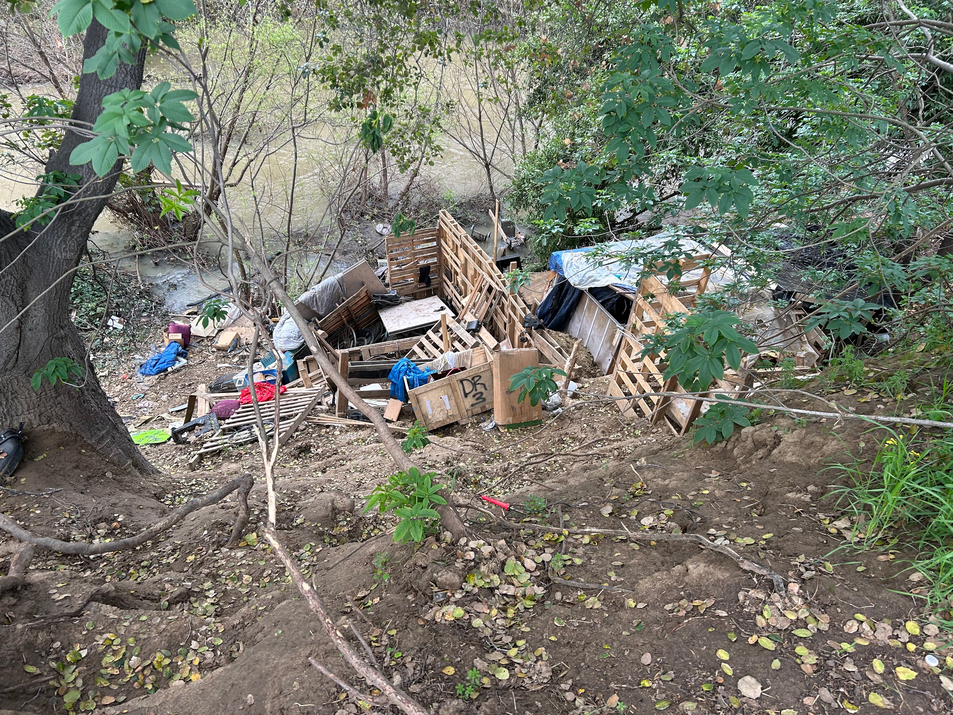 CoyoteCk GalvestonAve BEFORE