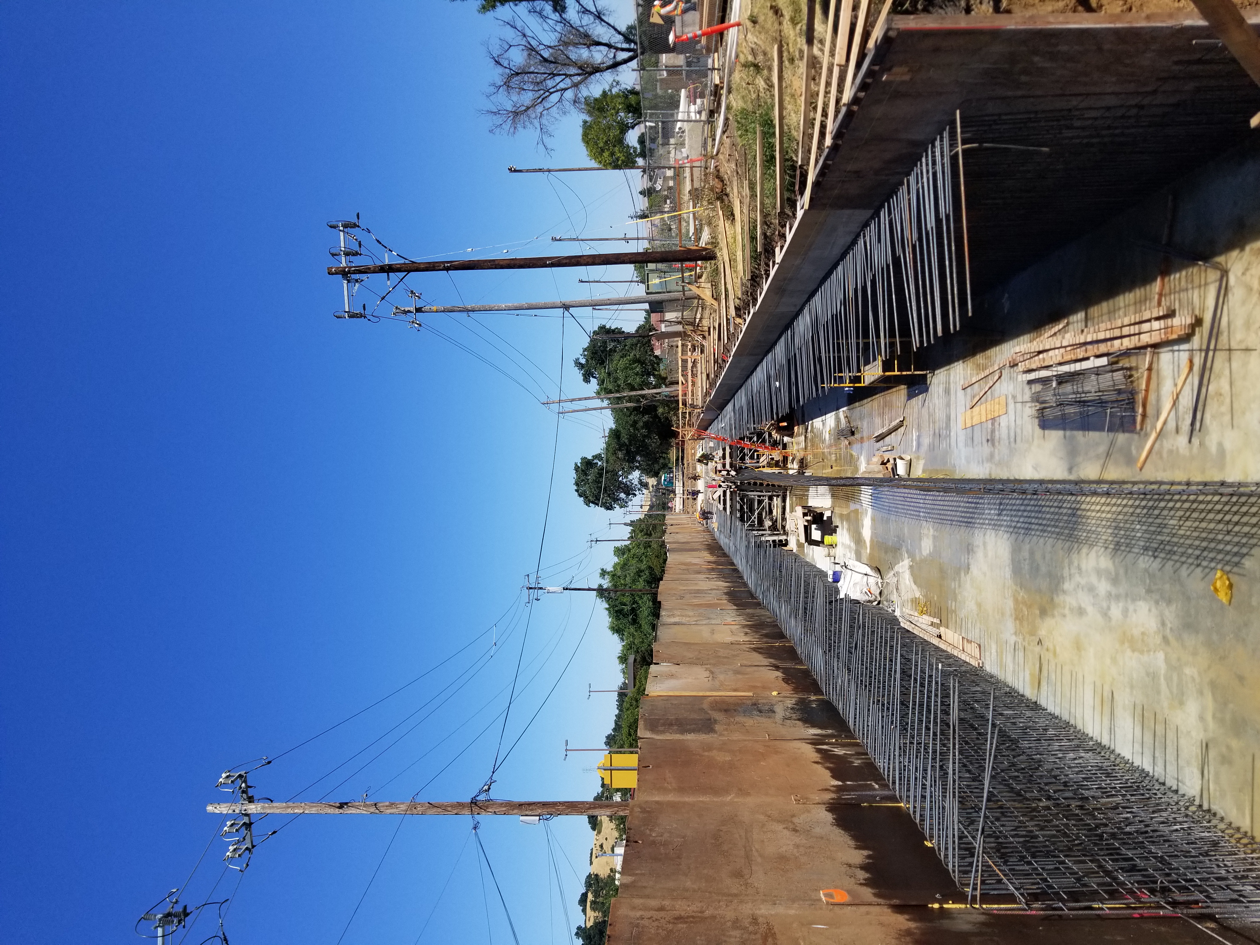 Upper Llagas Phase 2A RCB construction