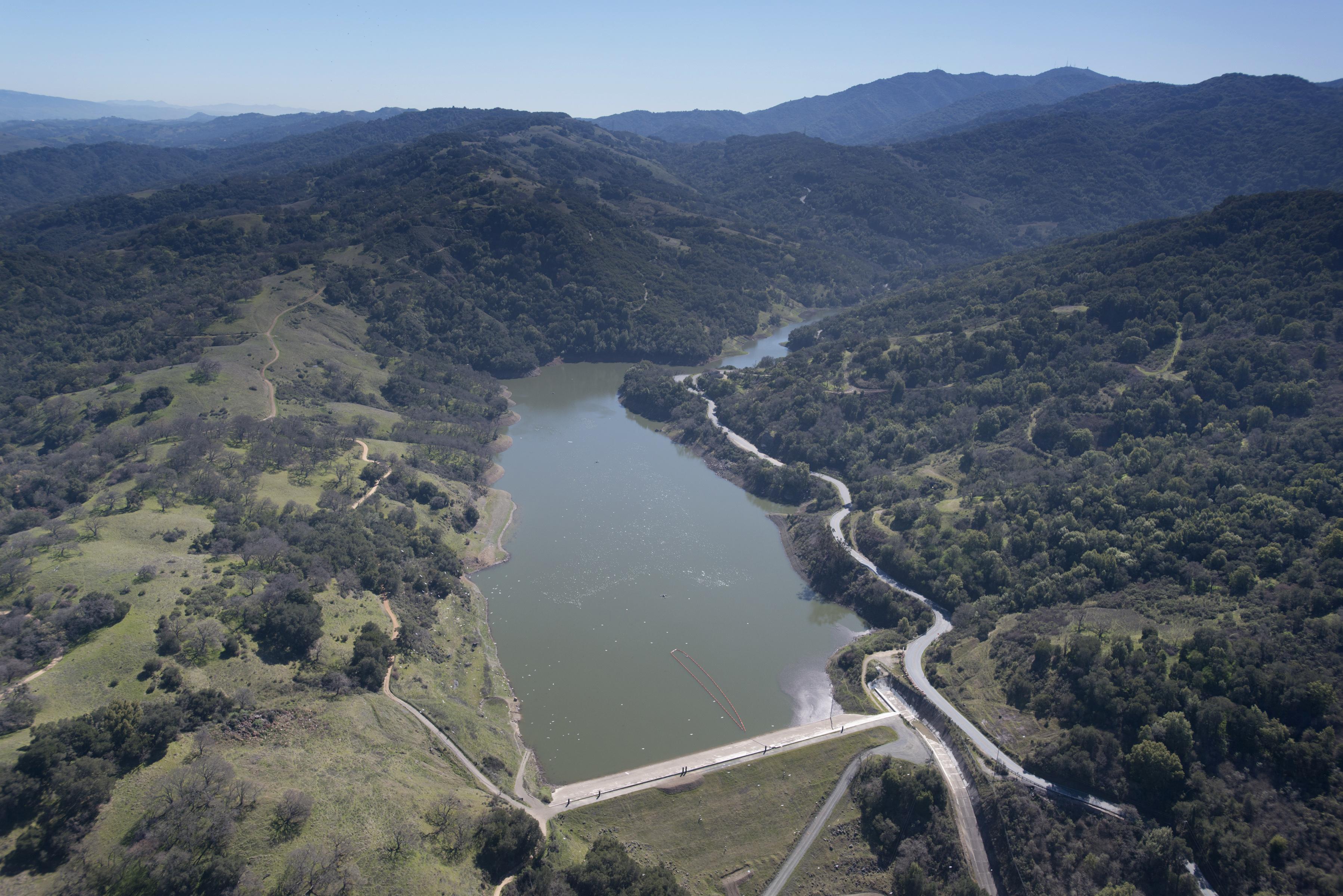 Guadalupe dam and reservoir