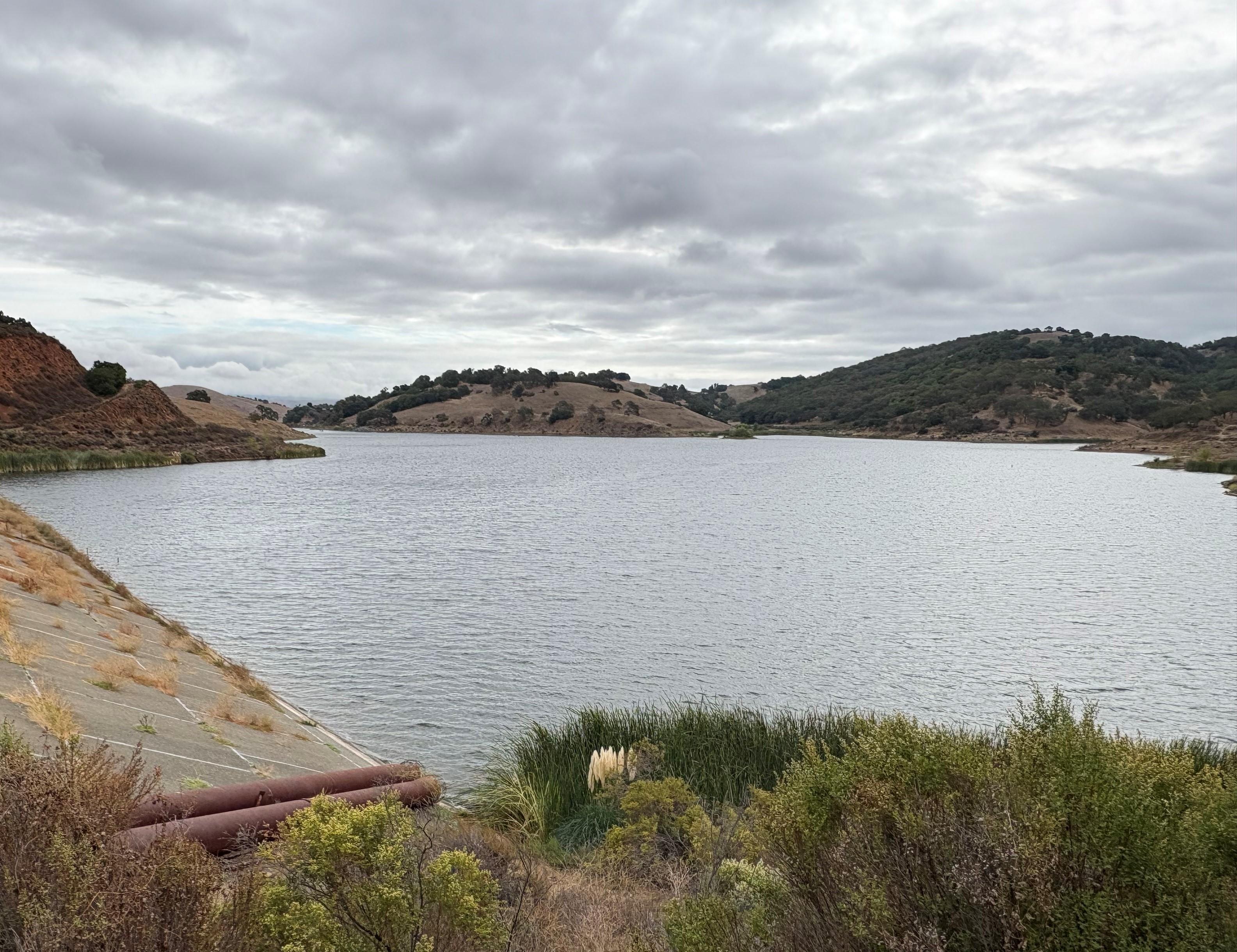 Calero Reservoir, fall 2025