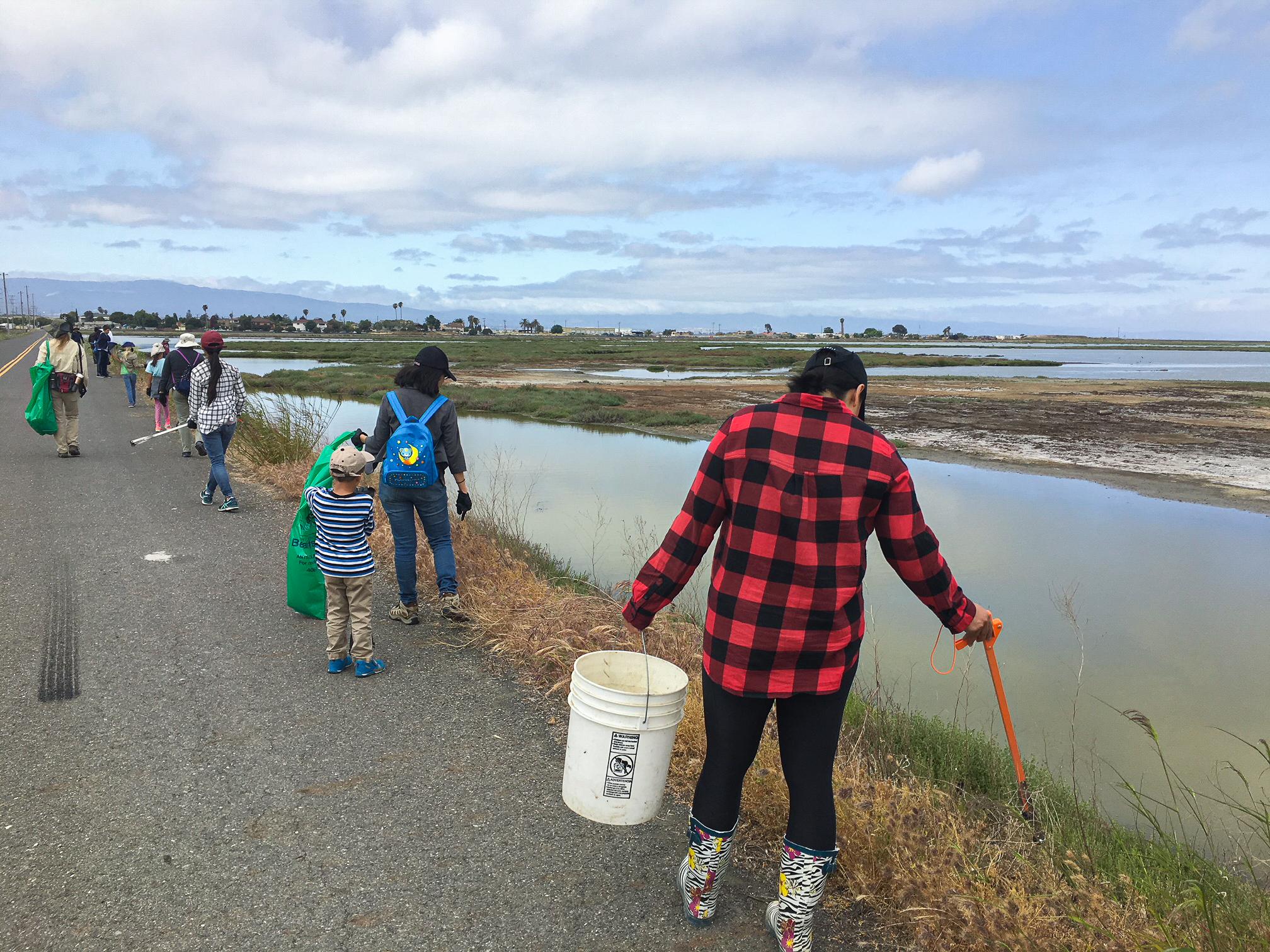 Cleaning a creek - Adopt a Creek