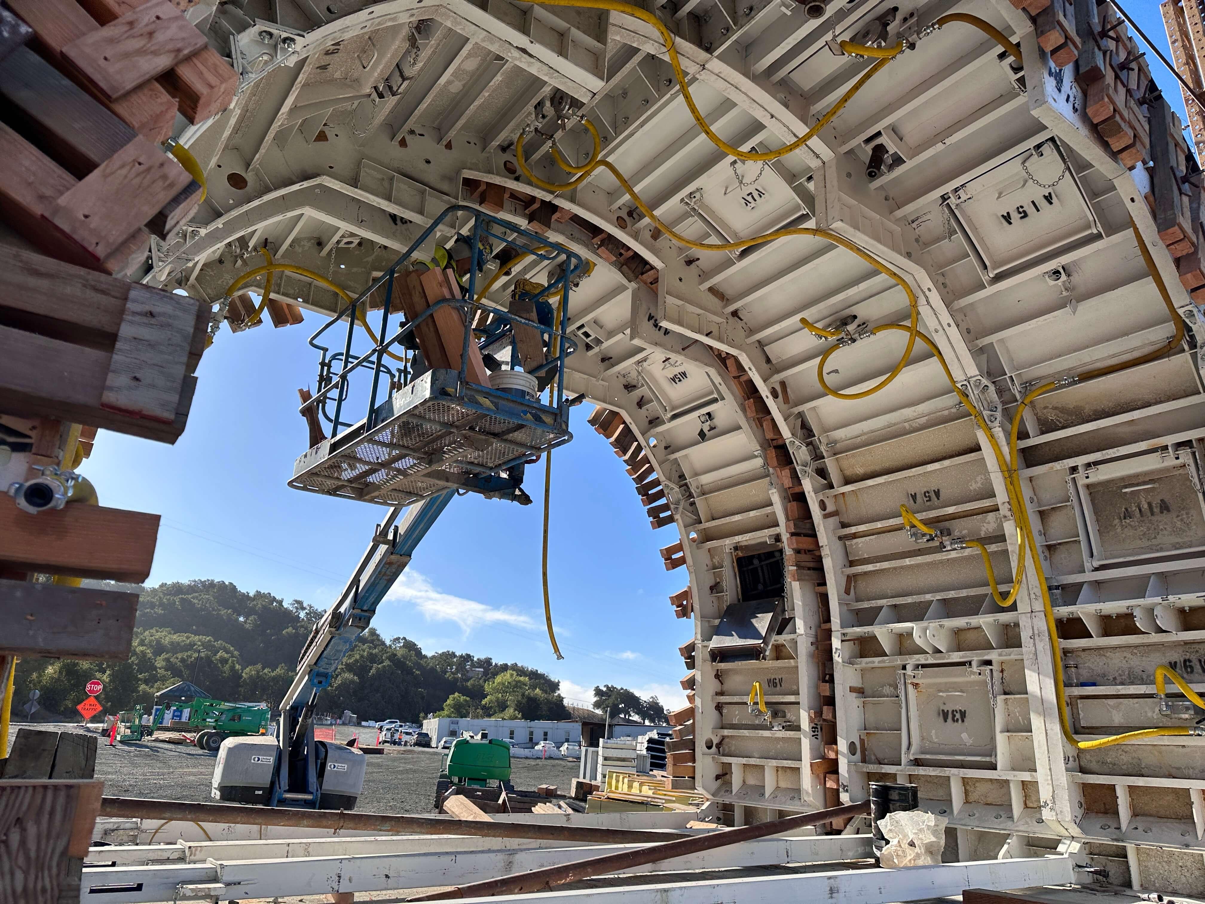 Project Updates - Anderson Dam Tunnel Construction