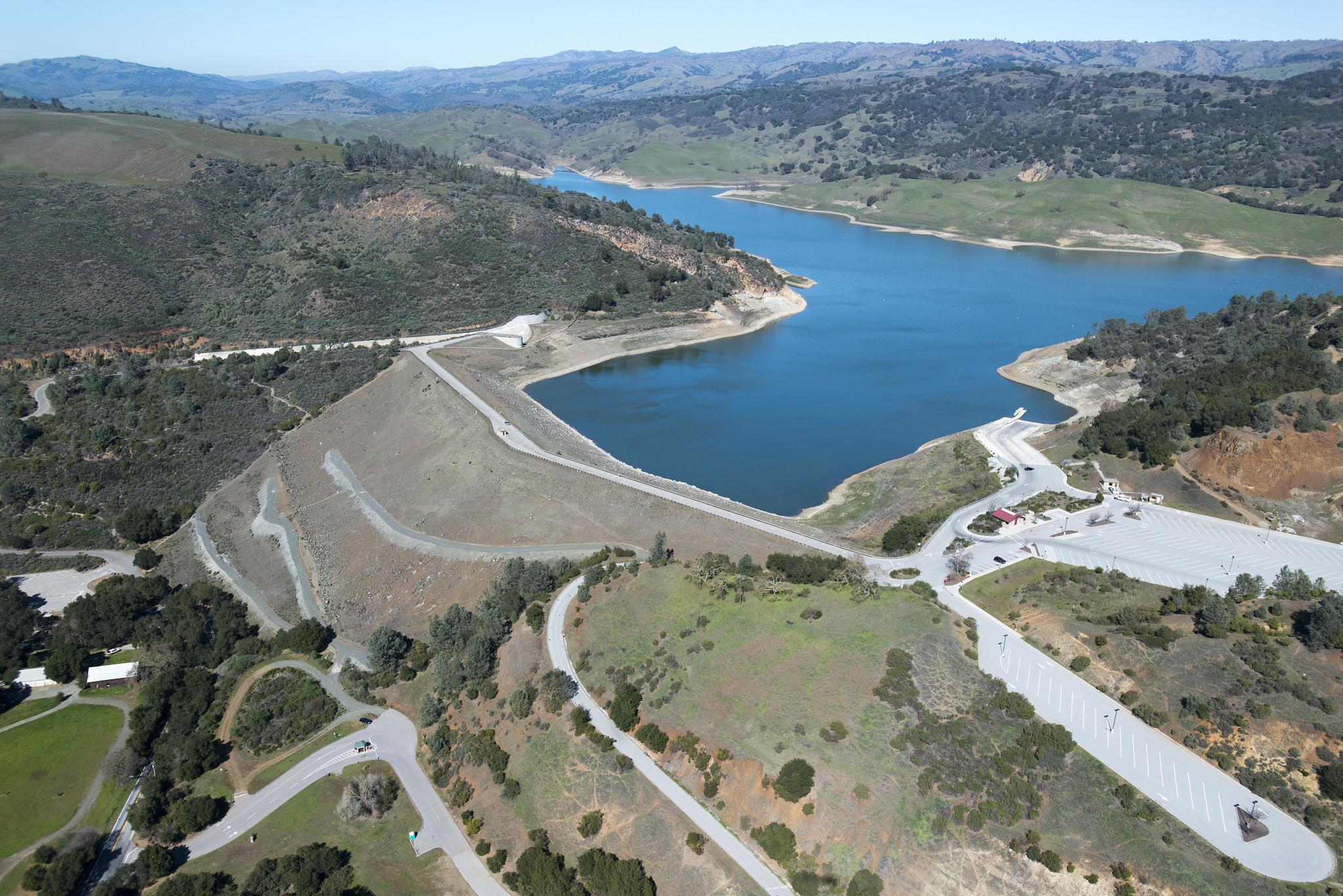 Anderson dam and reservoir