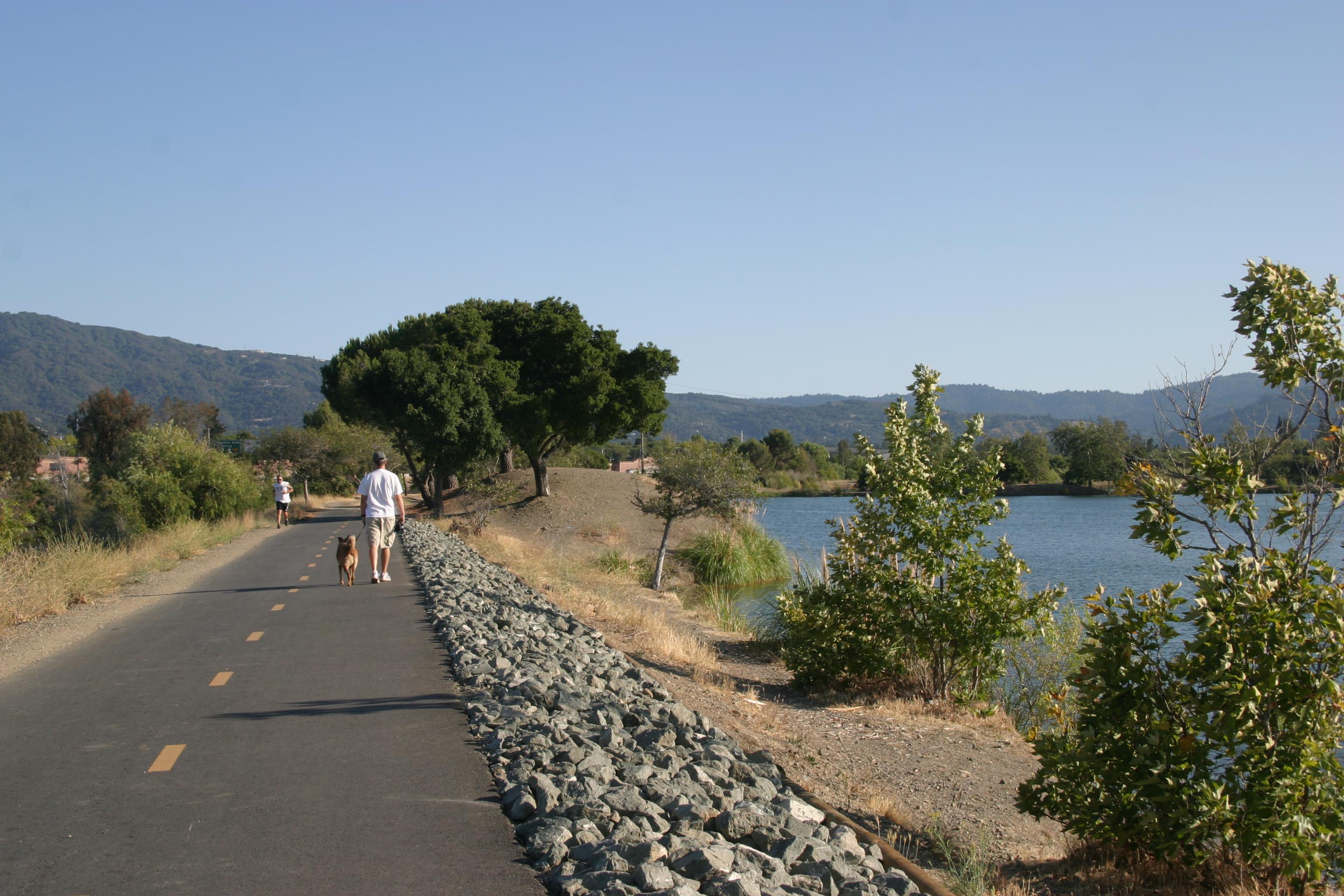  LG trail between San Tomas and Campbell