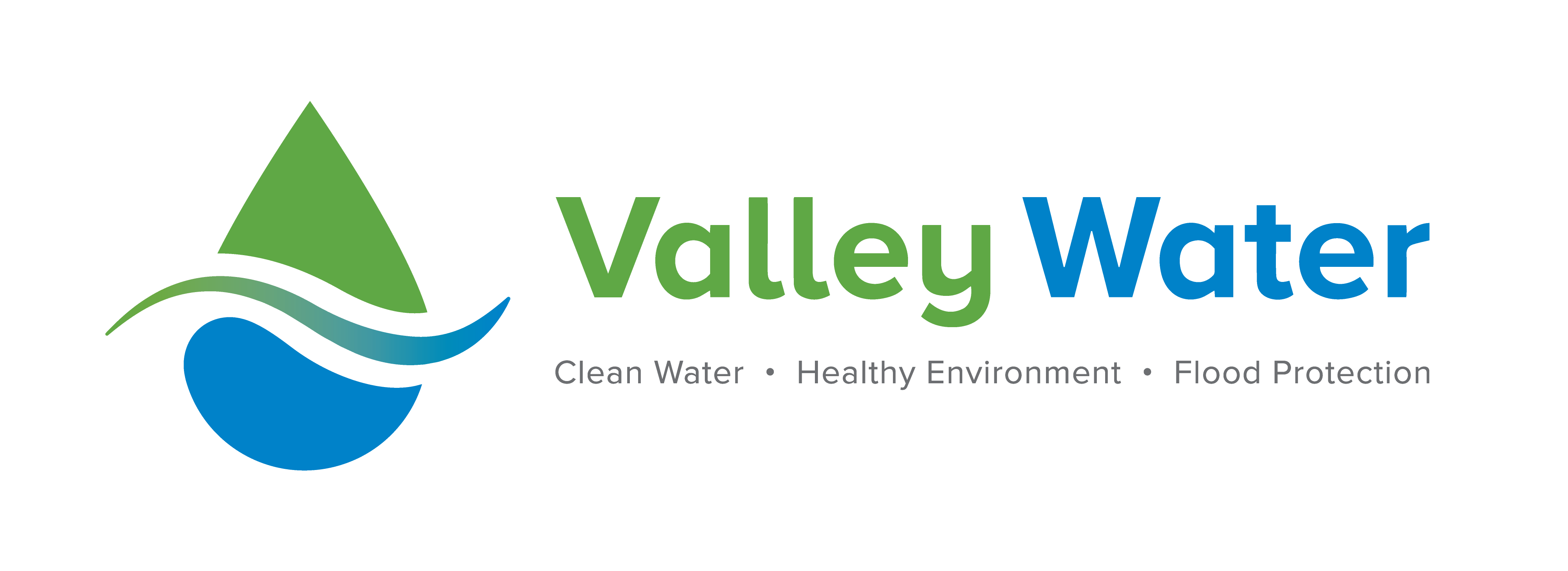 valley water logo with tagline