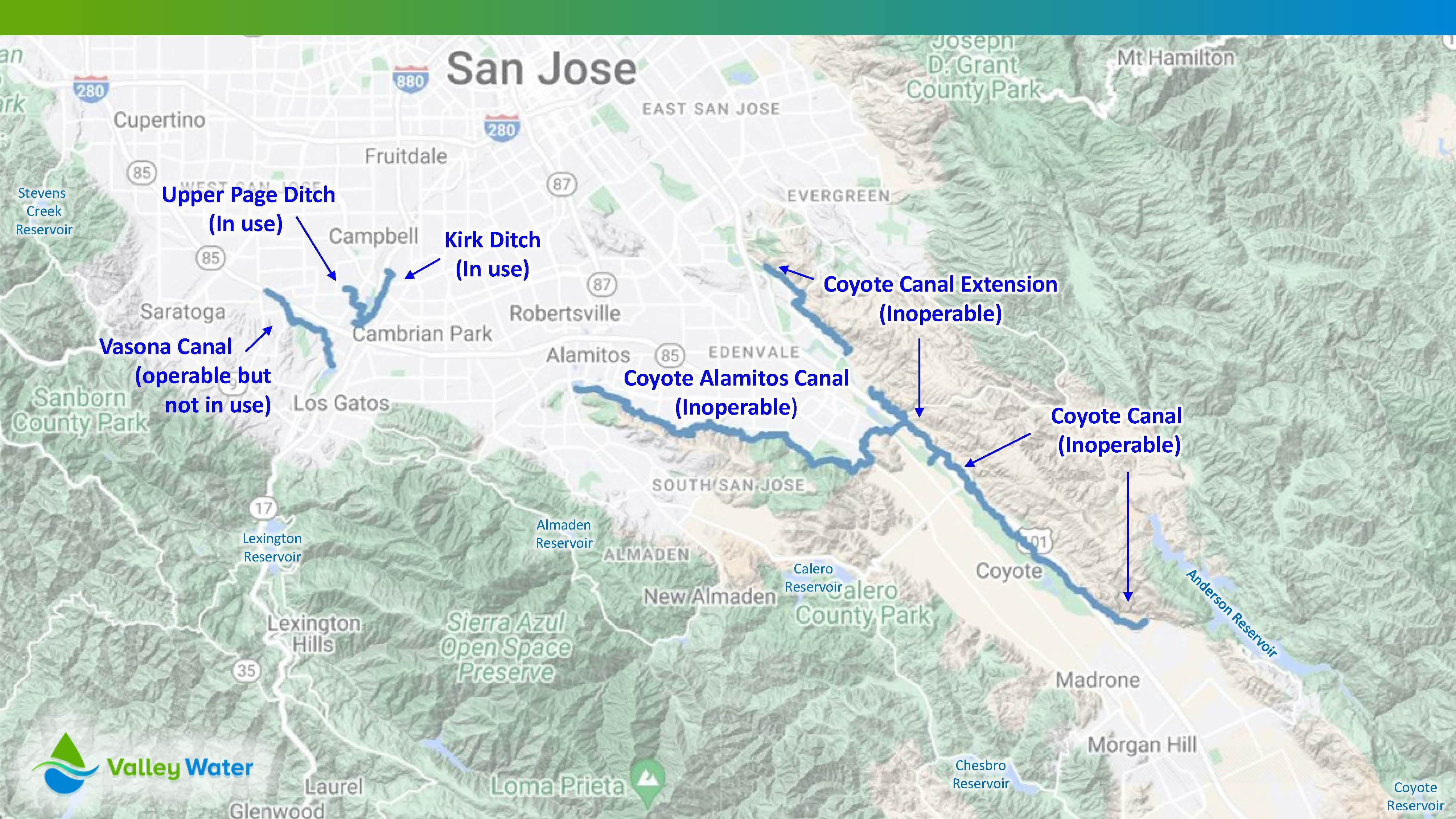 Proposed Canal Maintenance Program