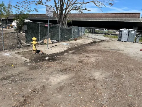 6 sites serviced removing 8.01 tons of encampment generated trash and debris.