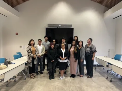 2024-25 Junior Interns with their mentors