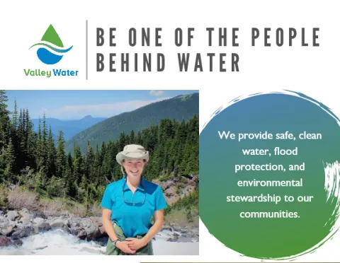 Be one of the people behind water