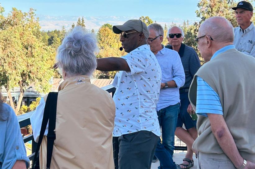 Rinconada Water Treatment Plant tour led by Sam Bogale, Valley Water’s Deputy Operating Officer of Treated Water