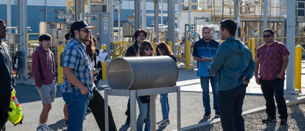 Locals engaging in a water tour 