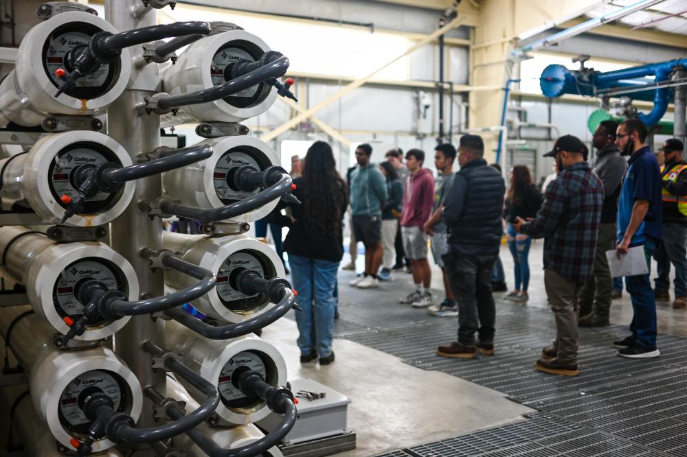 water infrastructure bus tour